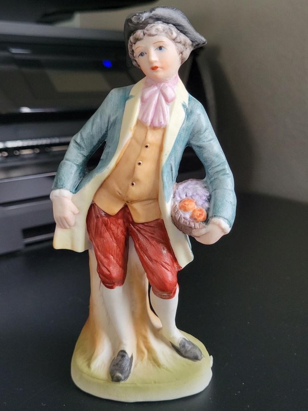 Vintage bisque ceramic figurine
